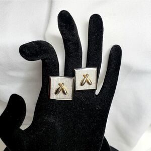 Swank | Vintage Silver Bowling Pin Cuff Links